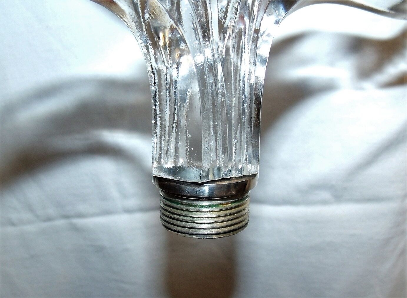 Pair of girandoles chandeliers to pendants