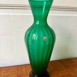 Italian blown glass vase