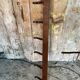 Porte Manteau Vestiaire Mural 6 Patères Bois Courbé Vintage #D740