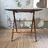 Bamboo imitation folding table