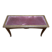 Bench - Art Nouveau style solid oak piano bench