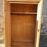 Parisian cabinet art deco raw wood