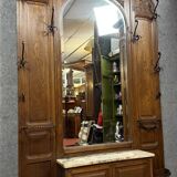 Art Nouveau coat rack