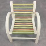 Baumann armchair with children's bars 50s