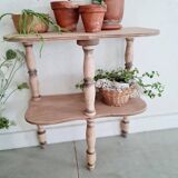 Etagère en bois ancienne - poncée