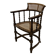 Antique Barley Twist, Rattan Seated Captains Chair easy chair Classic