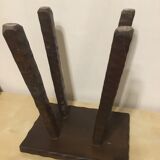 Vintage brutalist tabouret