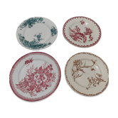 Assiettes à dessert en Terre de Fer
