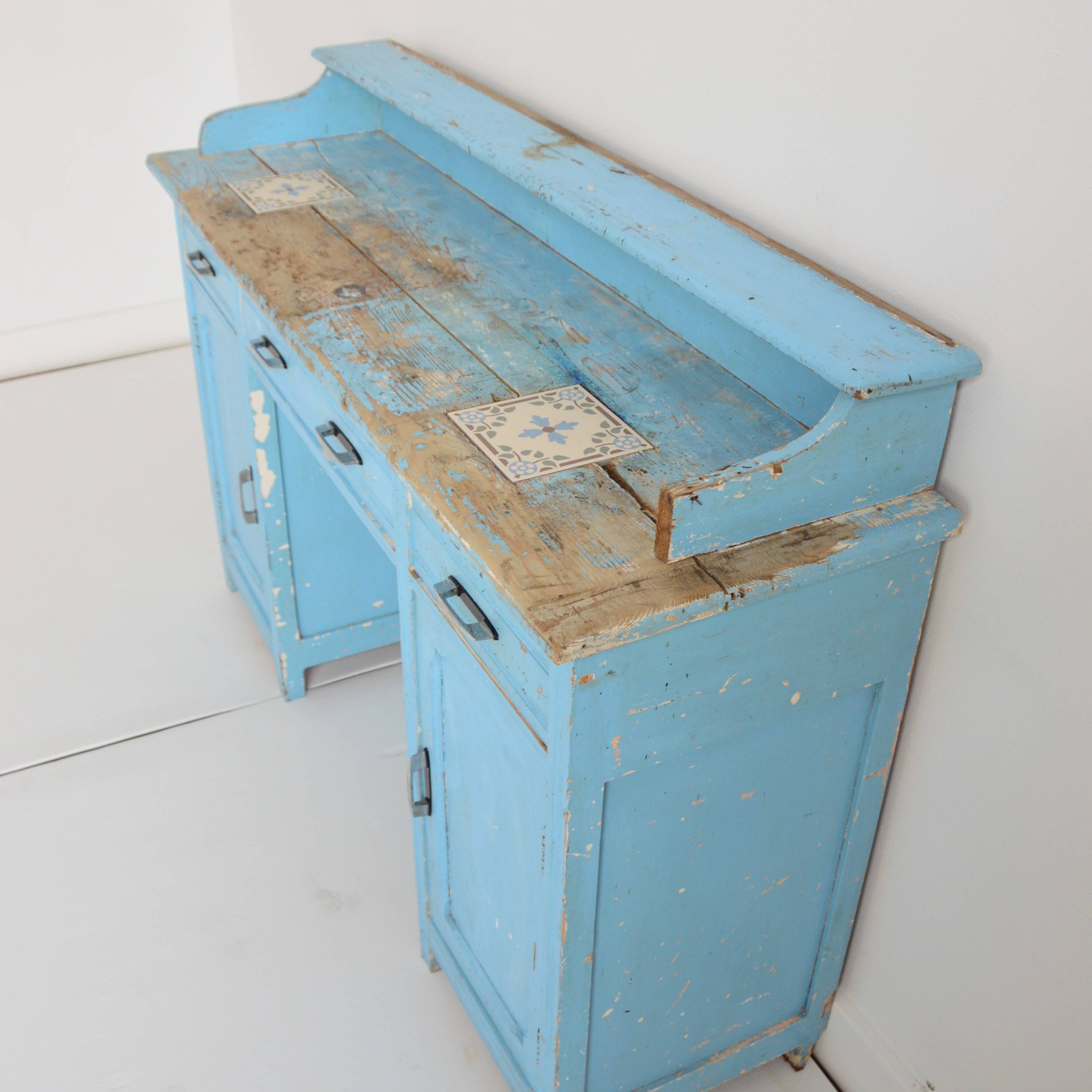 Old workshop/trade/counter/kitchen furniture 1940s vintage