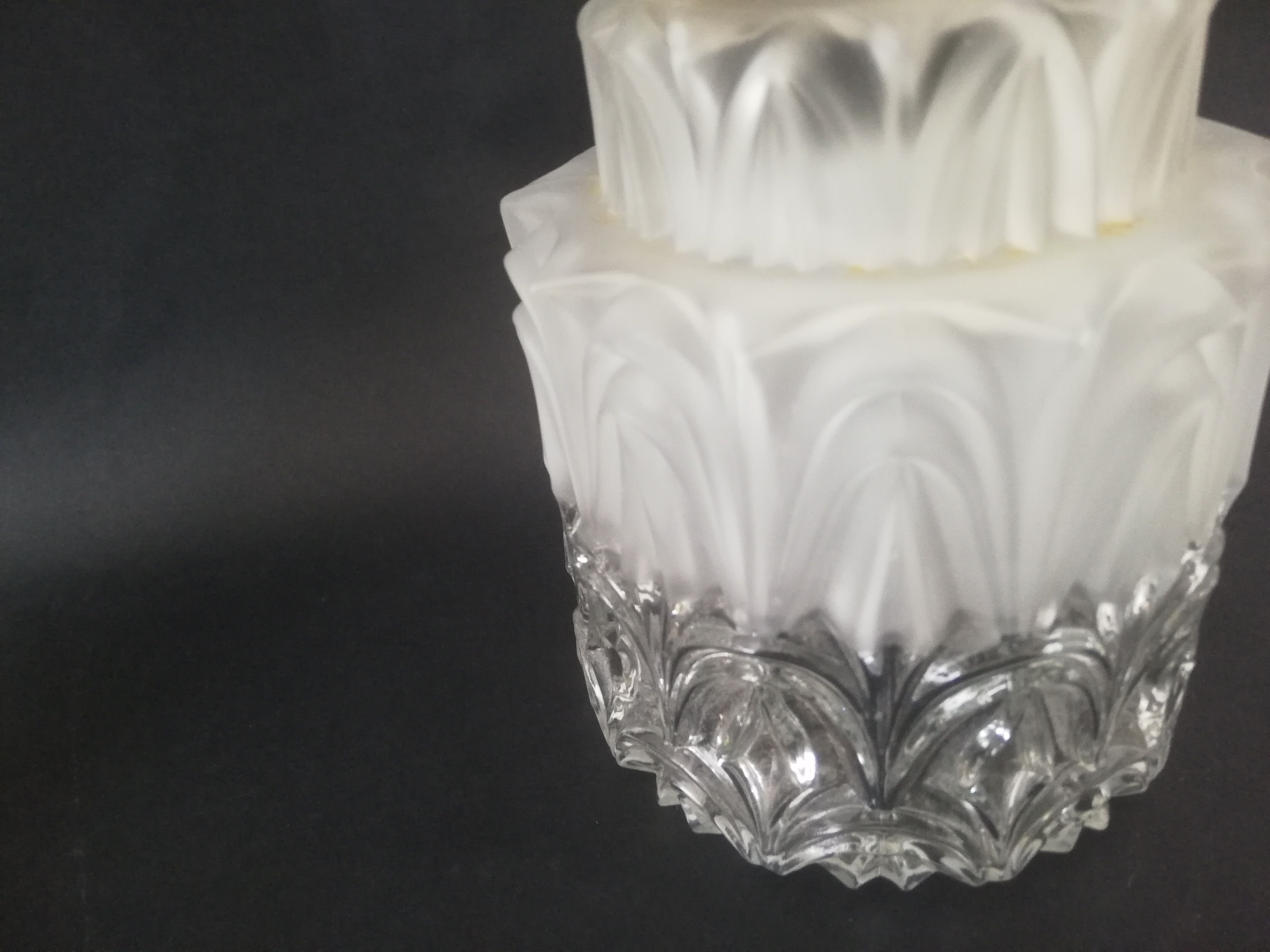 Vintage 1950s  mid century modern ceiling lamp