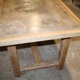 Table de ferme béton ciré