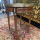 Table - Guéridon bouillotte de style Louis XVI restauré