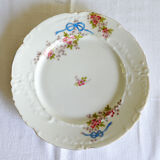 5 assiettes plates Porcelaine de Limoges