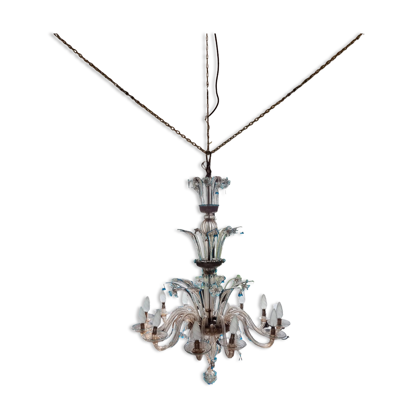 Murano glass chandelier
