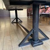 Industrial table for 10/12 people authentic