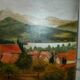 Oil painting landscape