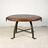 Brutalist round table