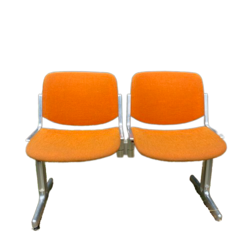 Vintage bench Giancarlo Piretti for Castelli Italy