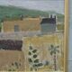 Peinture suédoise, années 1960, huile sur toile, Anders Fogelin (1933-1982)
