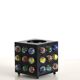 Japanese tealight holder of colored glass beads