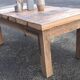 Table basse style brutaliste