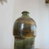 Glazed glazed sandstone soliflore vase 1960