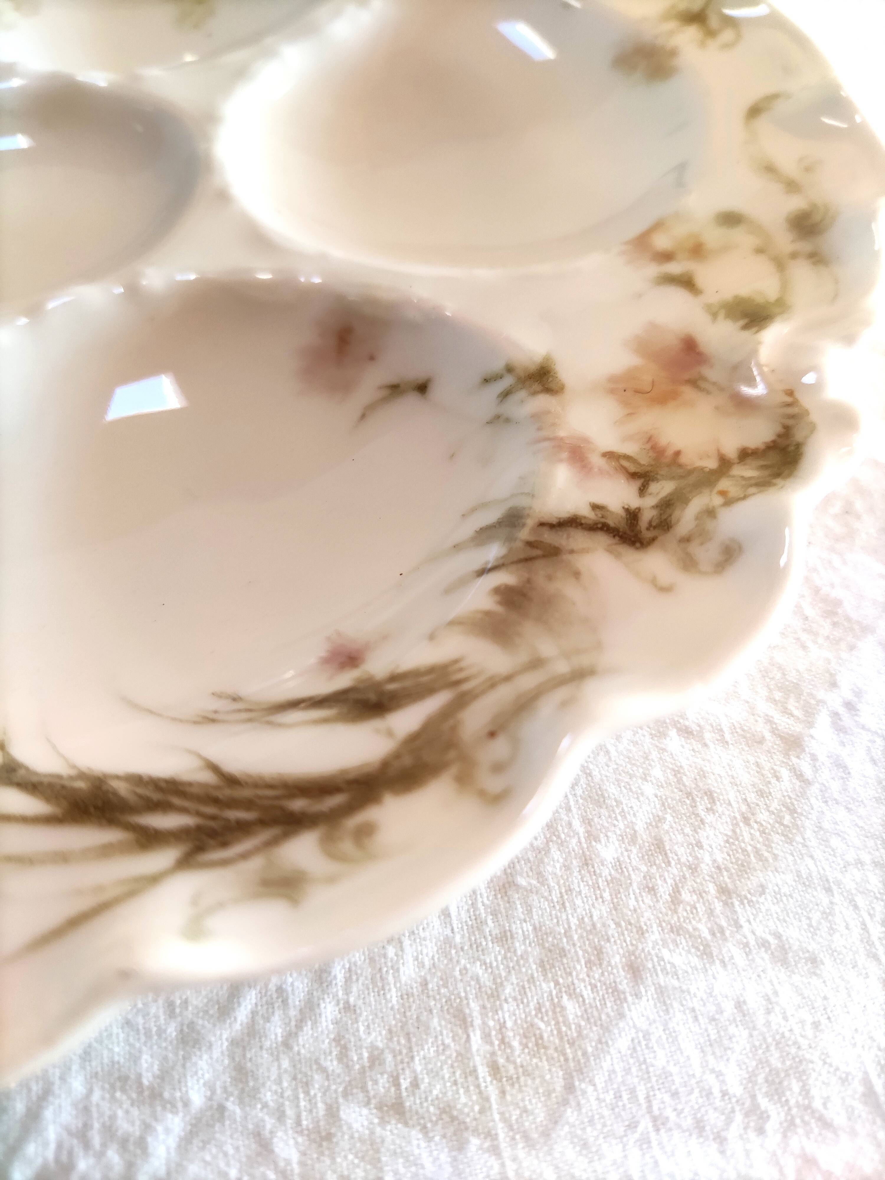 Sweet plate - porcelain XIX th - Havilland