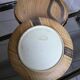 Vallauris imitation faux bois ceramic tableware service signed Grandjean-Jourdan