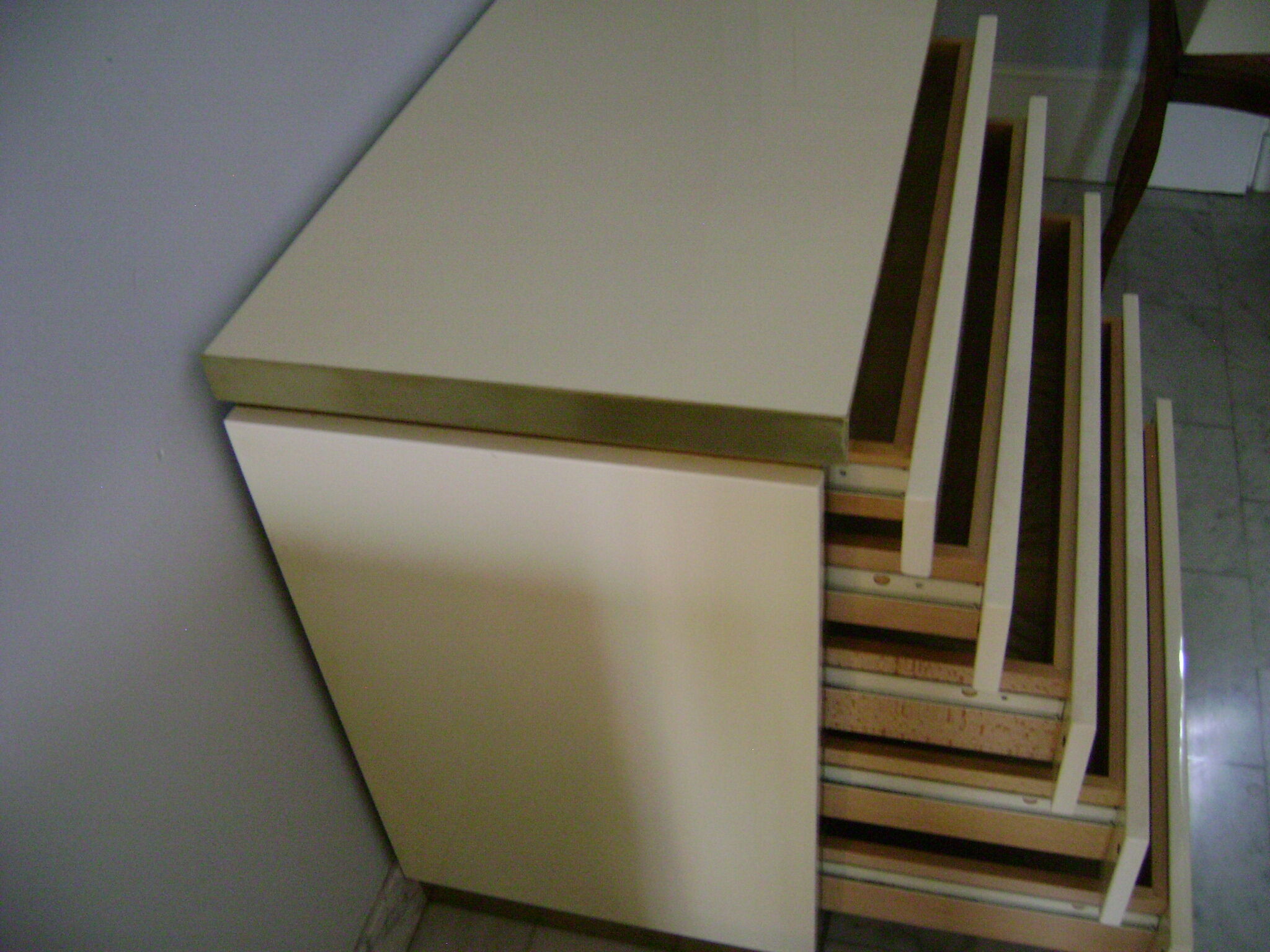 J.C Mahey lant wooden storage cabinet 1970