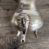 Vintage Salt and Pepper Shaker Set on Tray