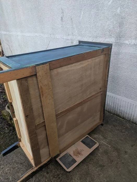Patinated Parisian buffet