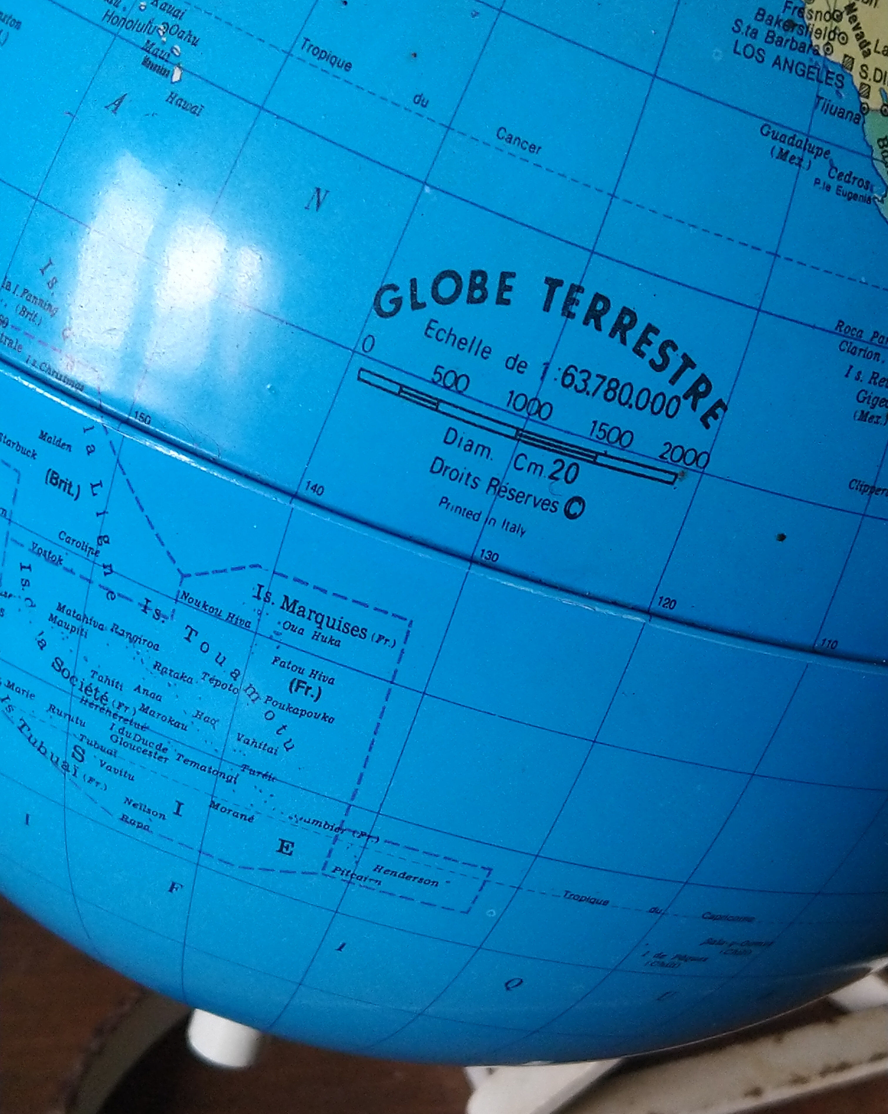 Vintage globe