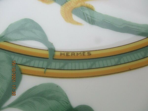 Plat en porcelaine Hermes