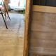 Restored antique gilded mirror – large format
