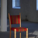 Danish Mid-Century Modern, Set of 6 Oak Dining Chairs, Henning Kjærnulf, 1960s