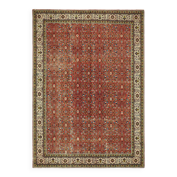 Turkish Wool Vintage Kayseri Rug 198 cm x 278 cm
