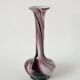 large vase in purple and white opaline Murano style 1960
