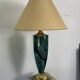Superb ceramic lamp from the house "Le Dauphin".