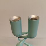 Set of 2 candlesticks, made of steel by Mikaela Dörfel for Menu, Denmark