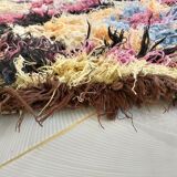 Tapis azilal ancienne fait main laine - 270x103cm
