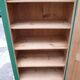Cabinet 1 door in old fir green patina
