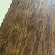 Antique wooden fireplace mantel