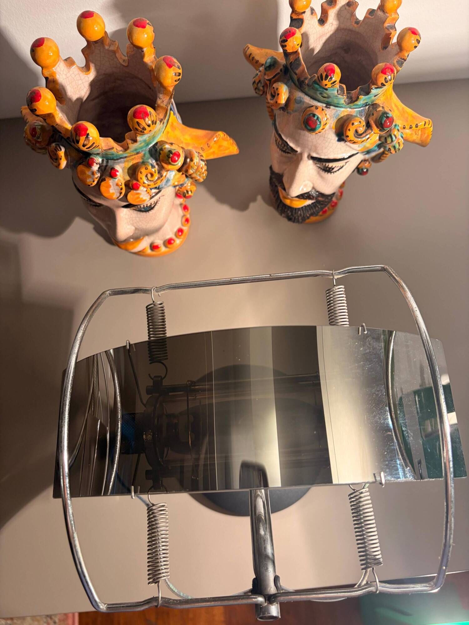 Pair of Artemide Sidecar Warrior wall lights – Vintage design – Perfect with