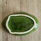 Old terrine duck Michel Caugant green ceramic