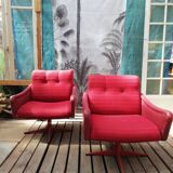 Pair of swivel chairs
