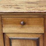 Table de chevet en merisier