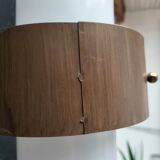 Vintage glass pendant light