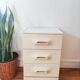 Commode années 70 à 3 tiroirs