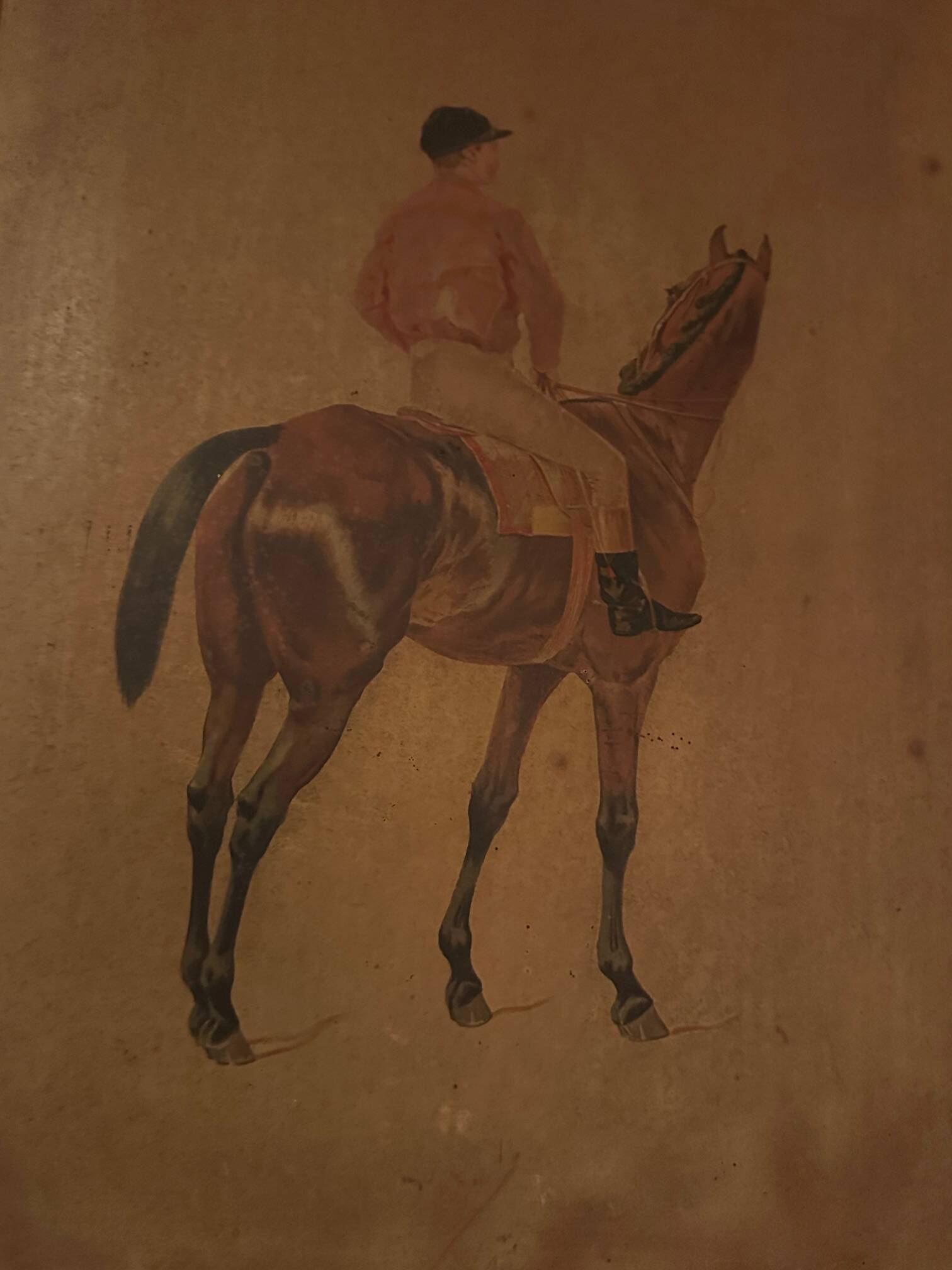Paire de gravures équestres