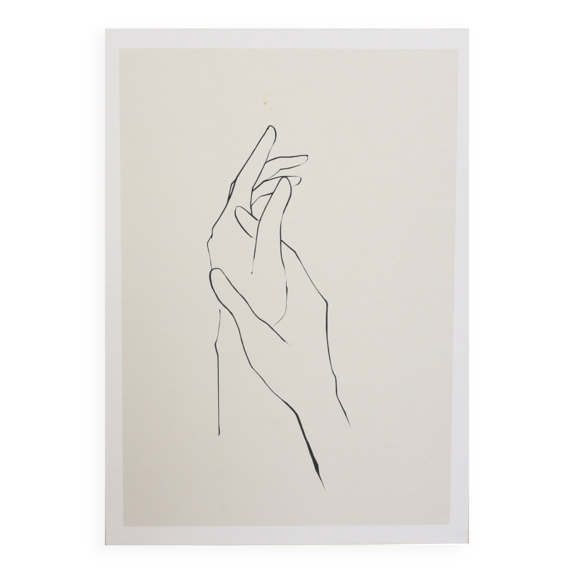 Art Hand talk 3 print
